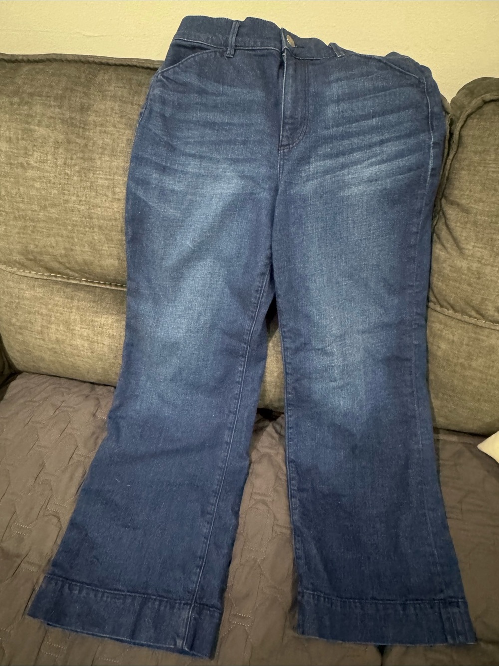 Loft outlet denim trousers 6P EUC